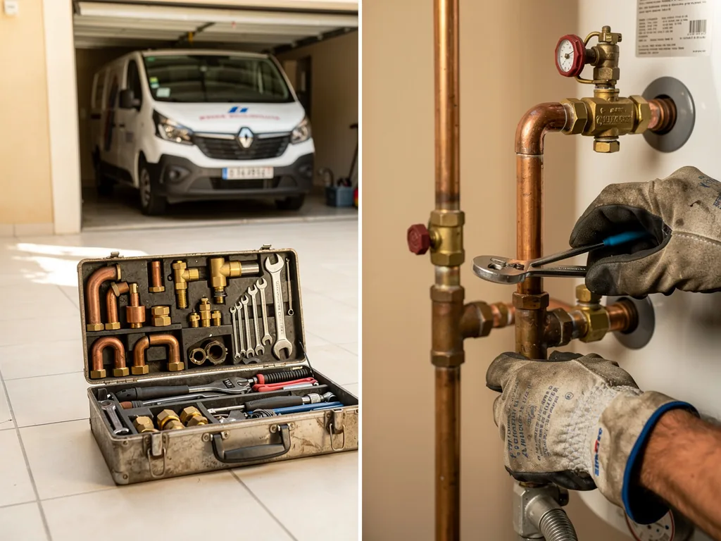 Intervention professionnelle à plombierparis15